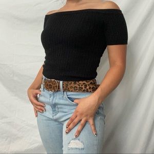 ✨SOLD✨F21 Knit Crop Top